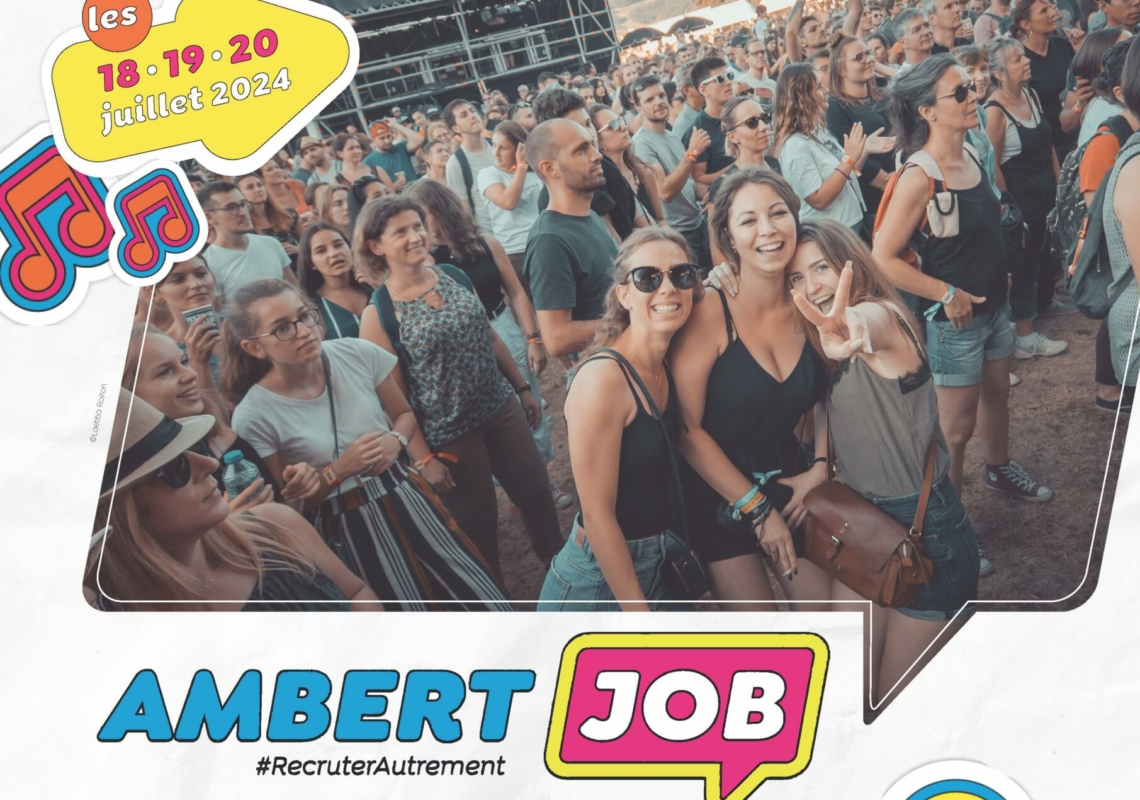 Une 3ème édition pour Ambert Job, le job dating en plein cœur du World Dance & Music Festival d’Ambert