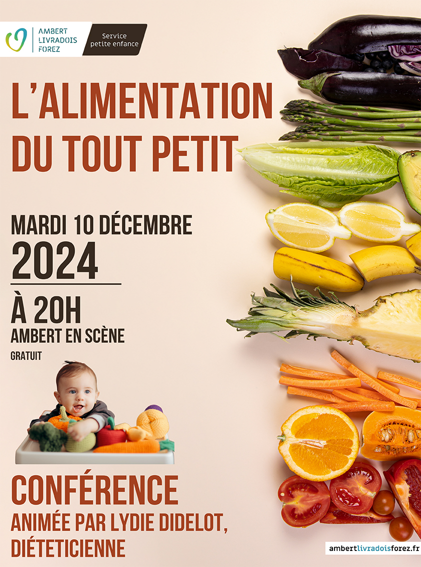 Conférence sur l’alimentation du tout-petit // Ambert