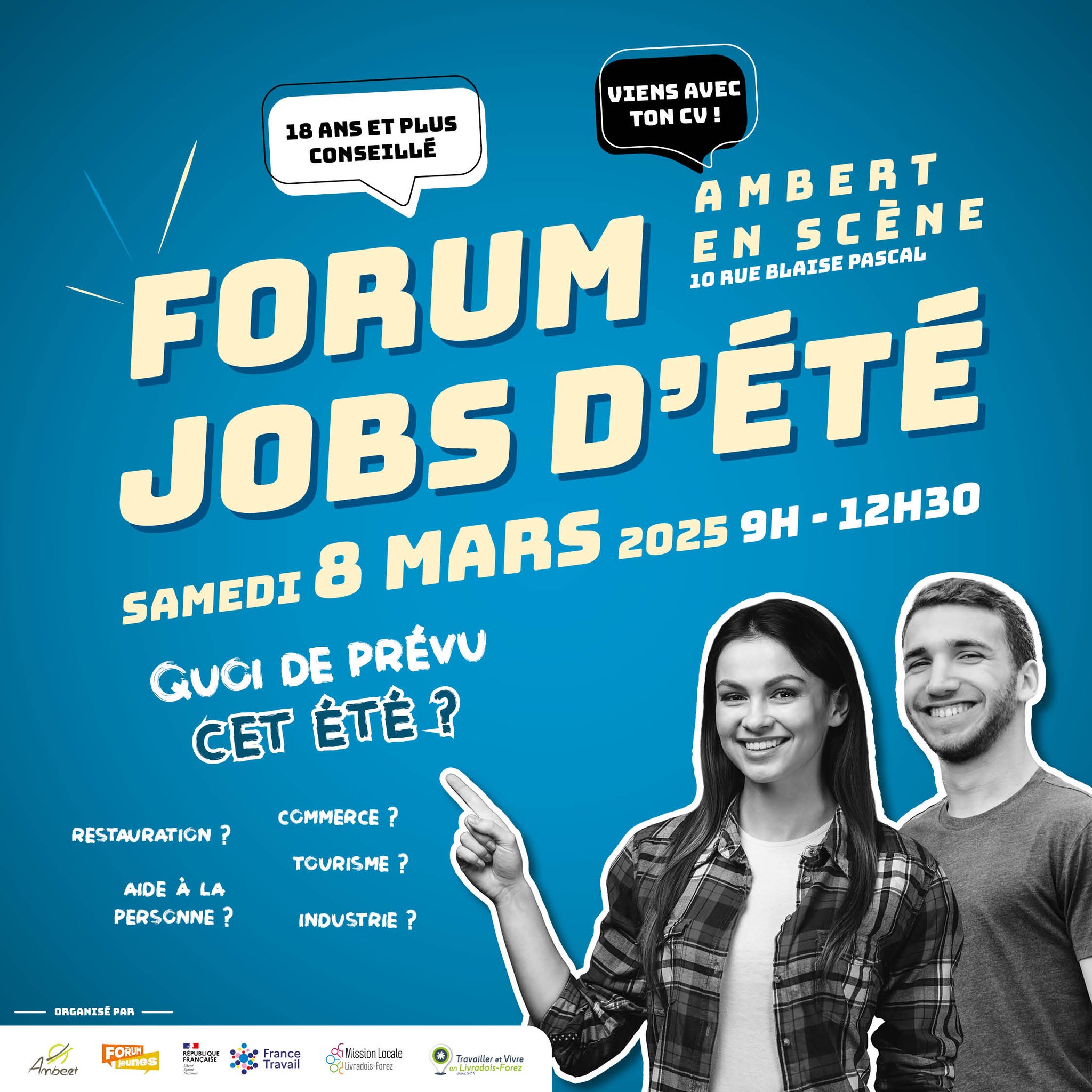 Forum jobs d’été // Ambert