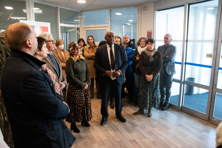 Inauguration de l'espace France Services à Ambert.